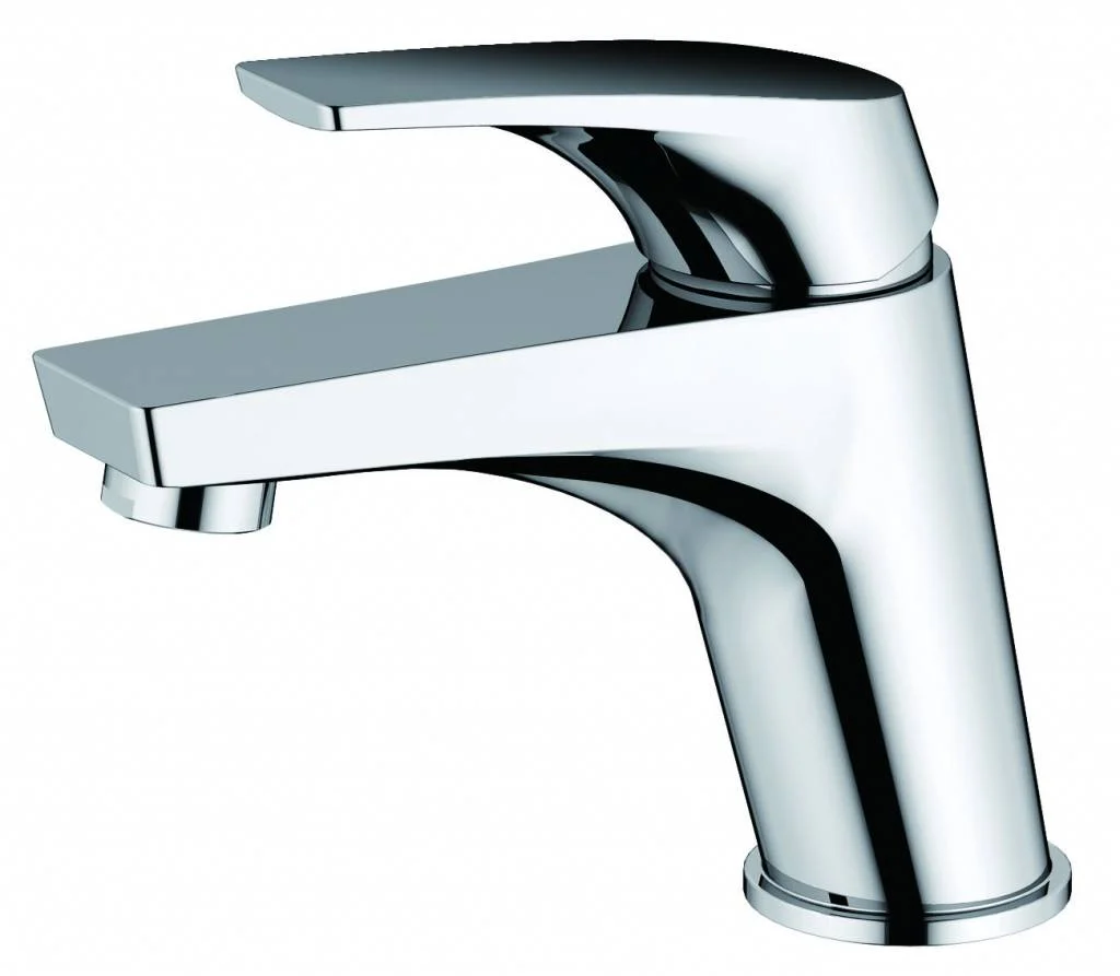 Wastafelmengkraan opbouw Force rond Chroom